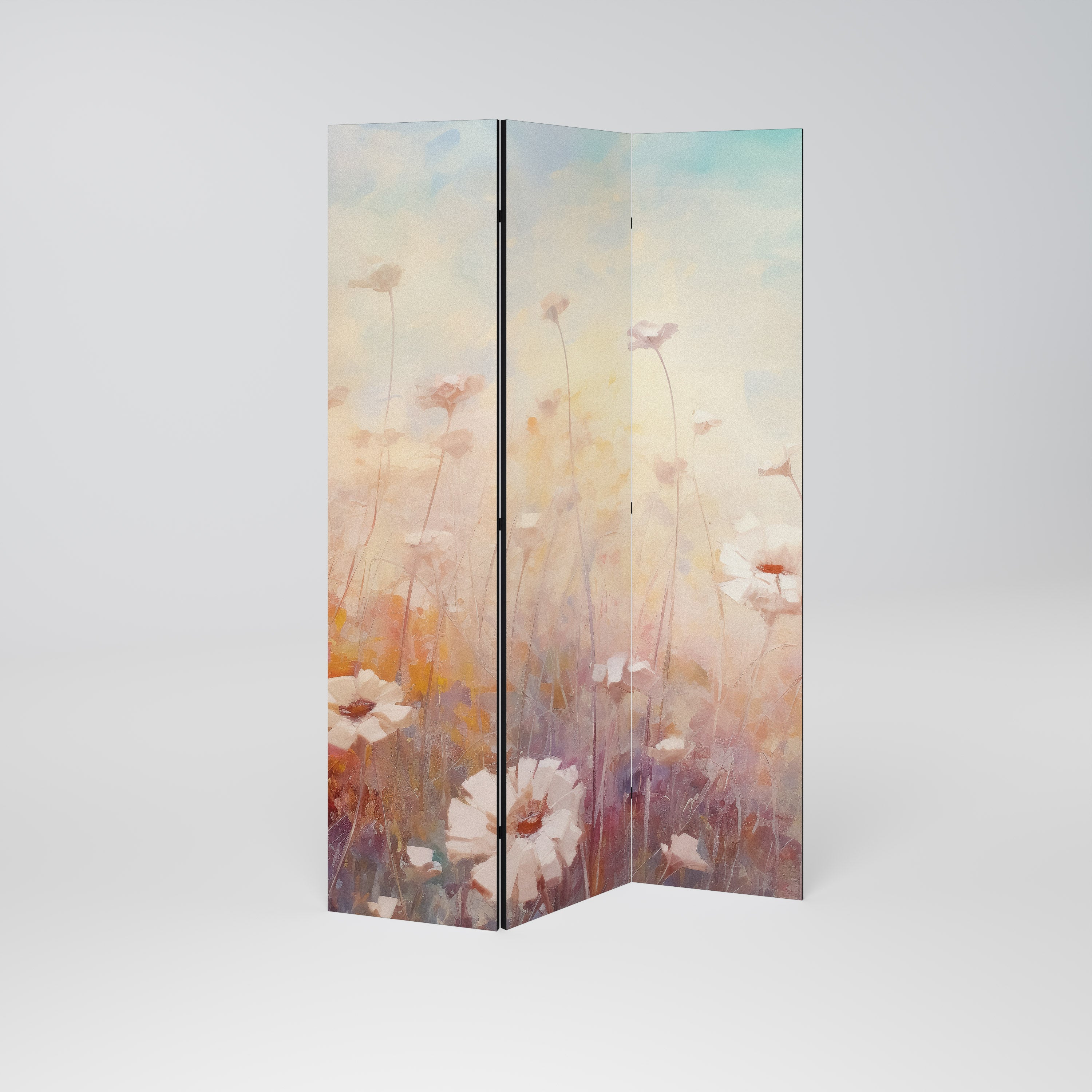 BREEZE OF COLORS Decorative 3-Panel Room Divider