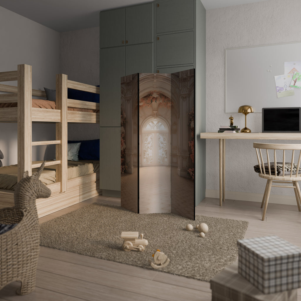 VIVID DREAMSCAPE DOORS 3-Panel Room Divider