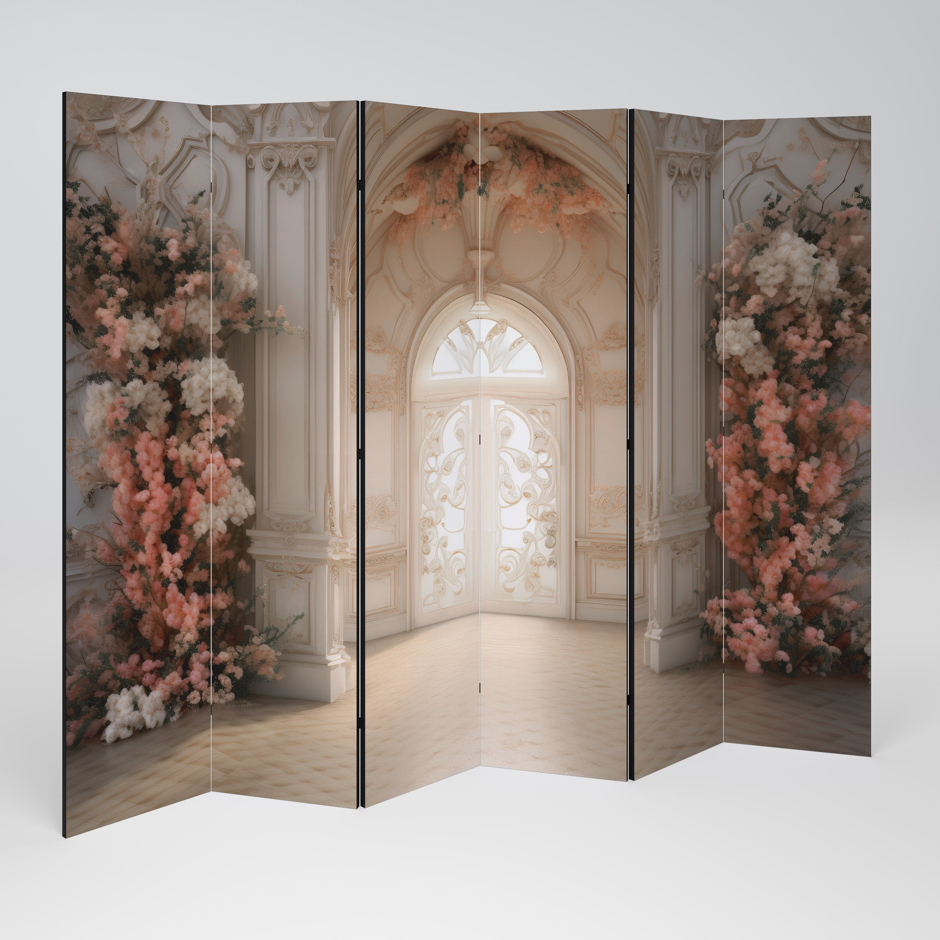 VIVID DREAMSCAPE DOORS Decorative 6-Panel Room Divider