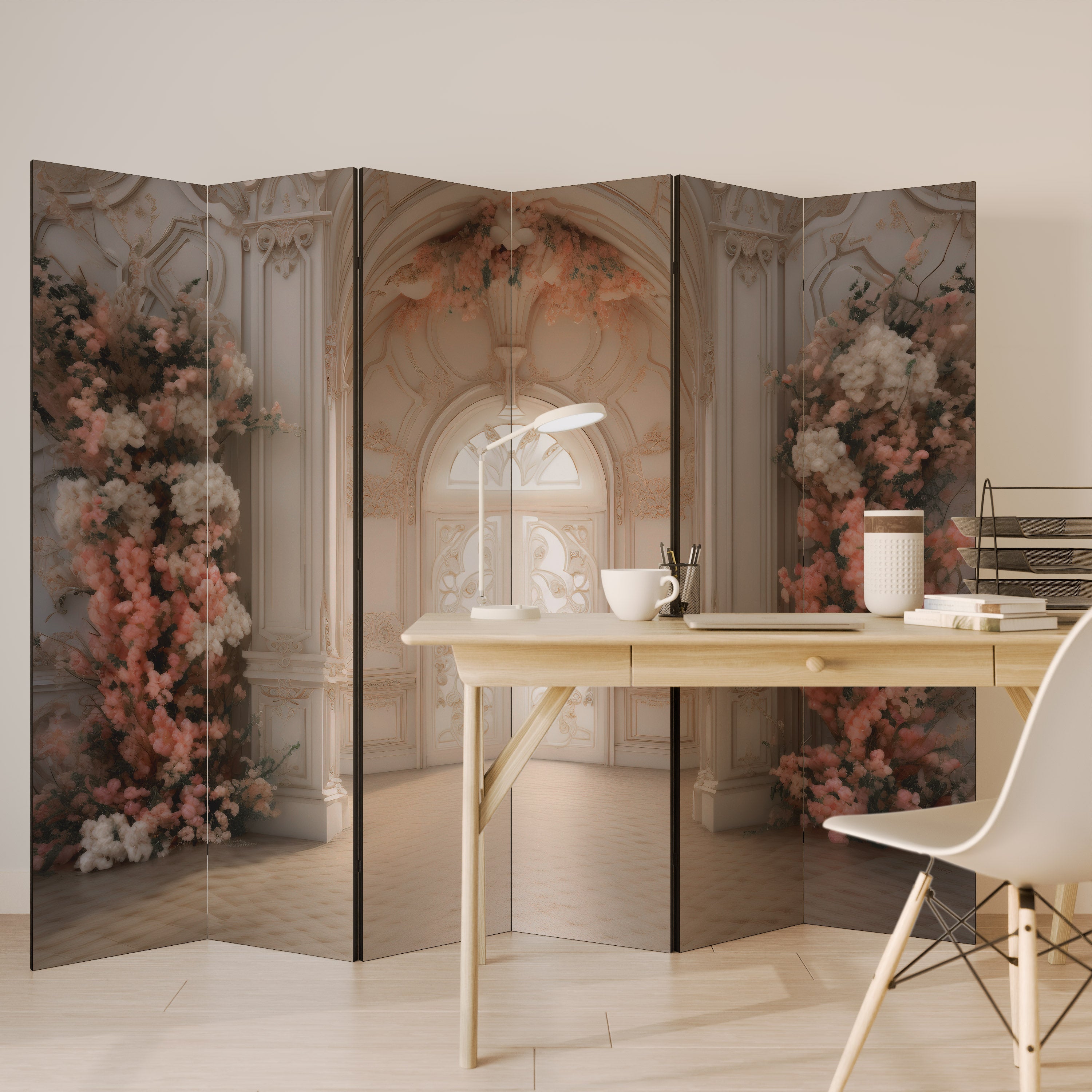 VIVID DREAMSCAPE DOORS Decorative 6-Panel Room Divider