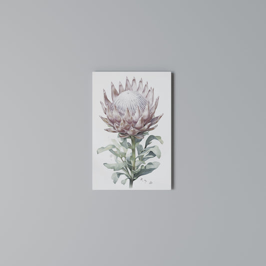 ROYAL PROTEA Cuadro en lienzo vertical