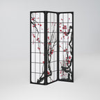 JAPANESE BLOSSOMS Biombo de 3 paneles