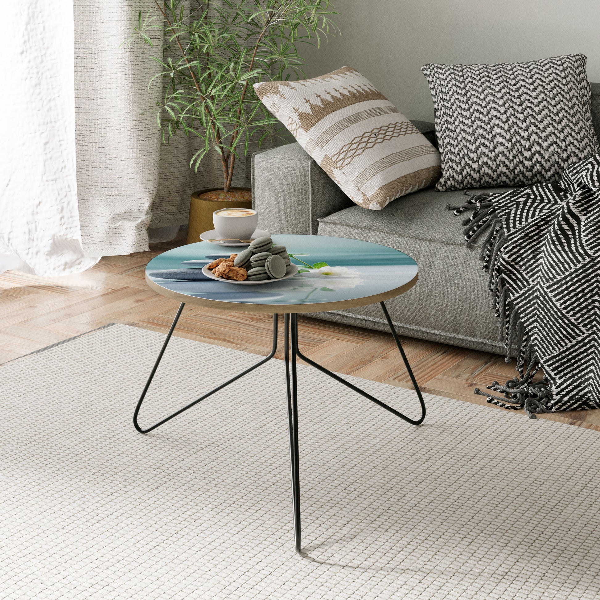Mesa de centro TRANQUIL STONE BALANCE 60