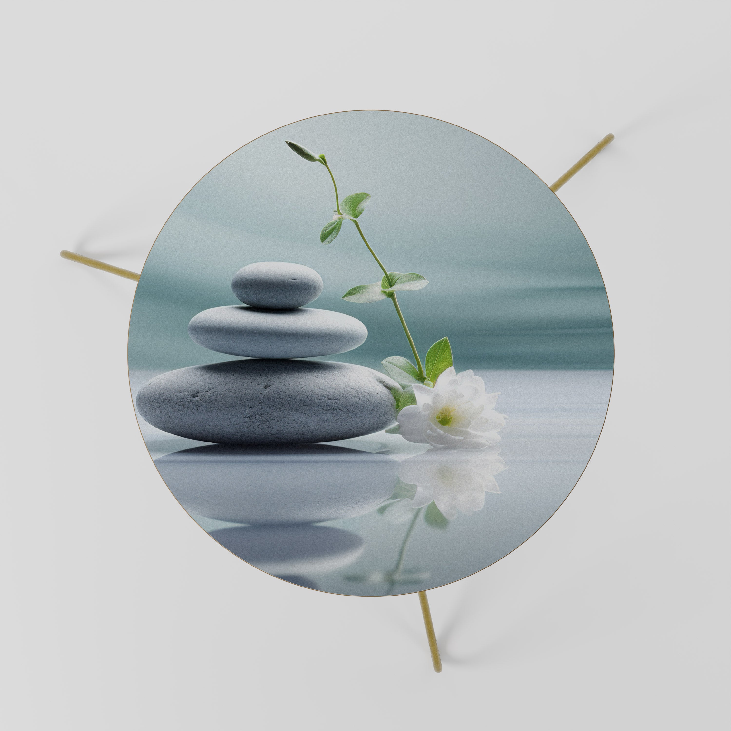 TRANQUIL STONE BALANCE Coffee Table 60