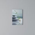 TRANQUIL STONE BALANCE Cuadro en lienzo vertical