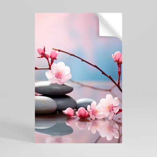 BALANCE OF NATURE Peel and Stick Vertical Poster