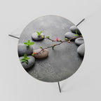 STONES AND BLOSSOMS Mesa de Centro Ø60