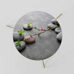 STONES AND BLOSSOMS Mesa de Centro Ø60