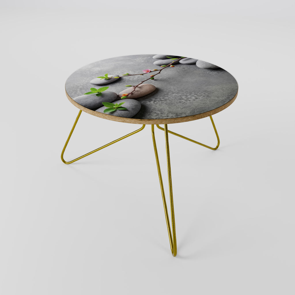 STONES AND BLOSSOMS Mesa de centro