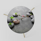 STONES AND BLOSSOMS Mesa de Centro Ø60