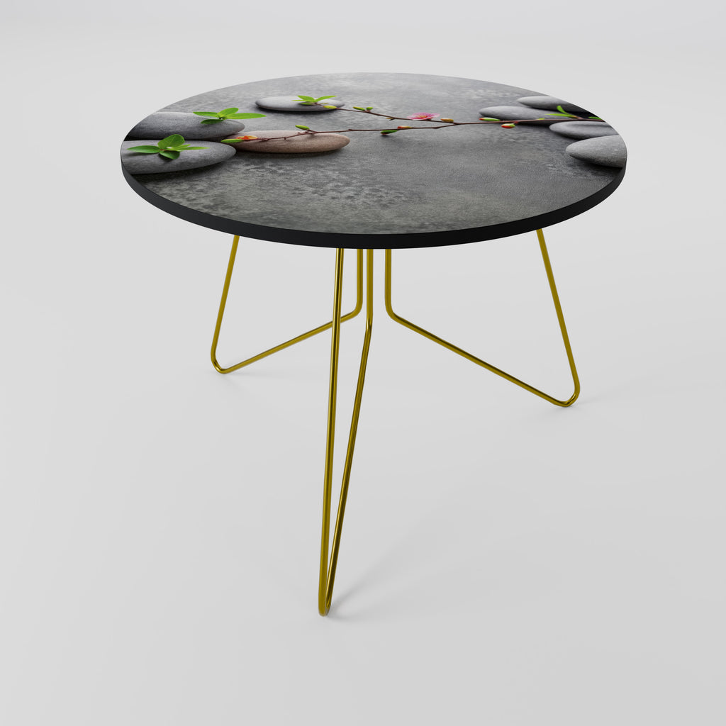 STONES AND BLOSSOMS Mesa de centro