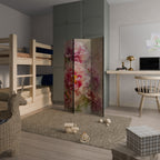 PEONY WHISPER Biombo de 3 paneles