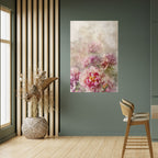 PEONY WHISPER Peel and Stick Vertical Poster