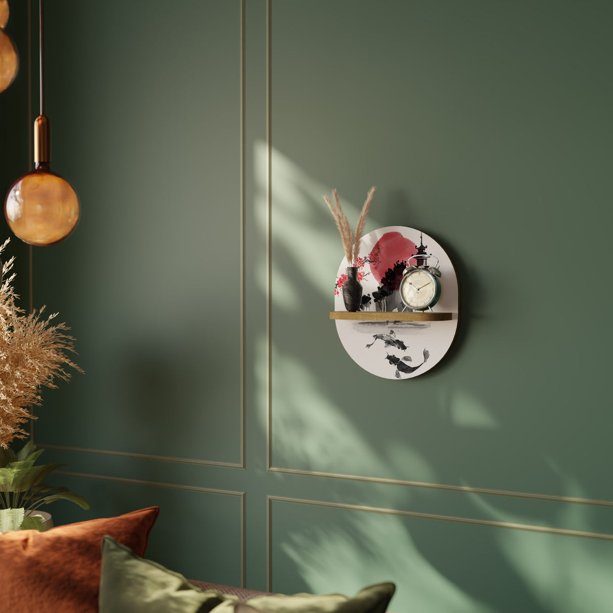 CHERRY SHADOWS Art Shelf