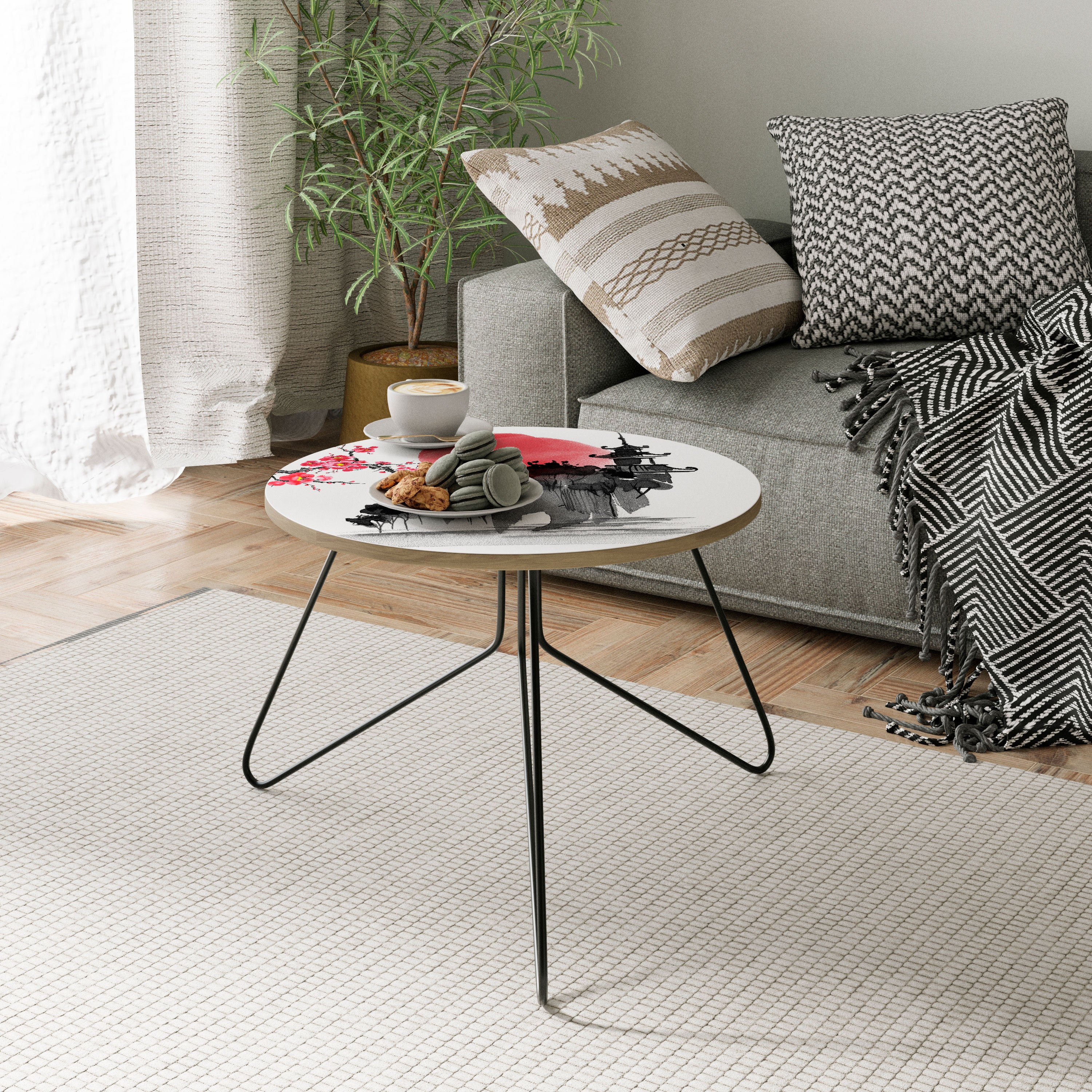 CHERRY SHADOWS Mesa de centro