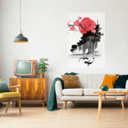 CHERRY SHADOWS Peel and Stick Vertical Poster