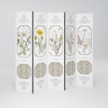 ELEGANT BOTANICAL TAPESTRY 5-Panel Room Divider