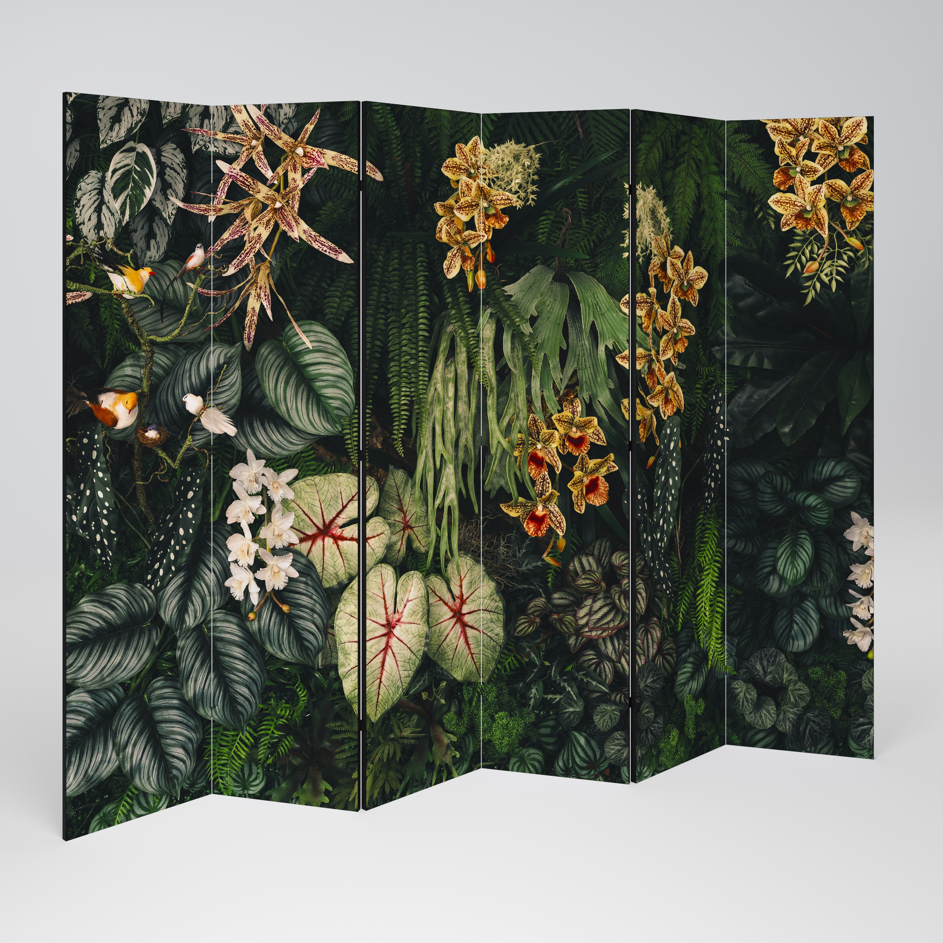 SILENT WILDERNESS 6-Panel Room Divider