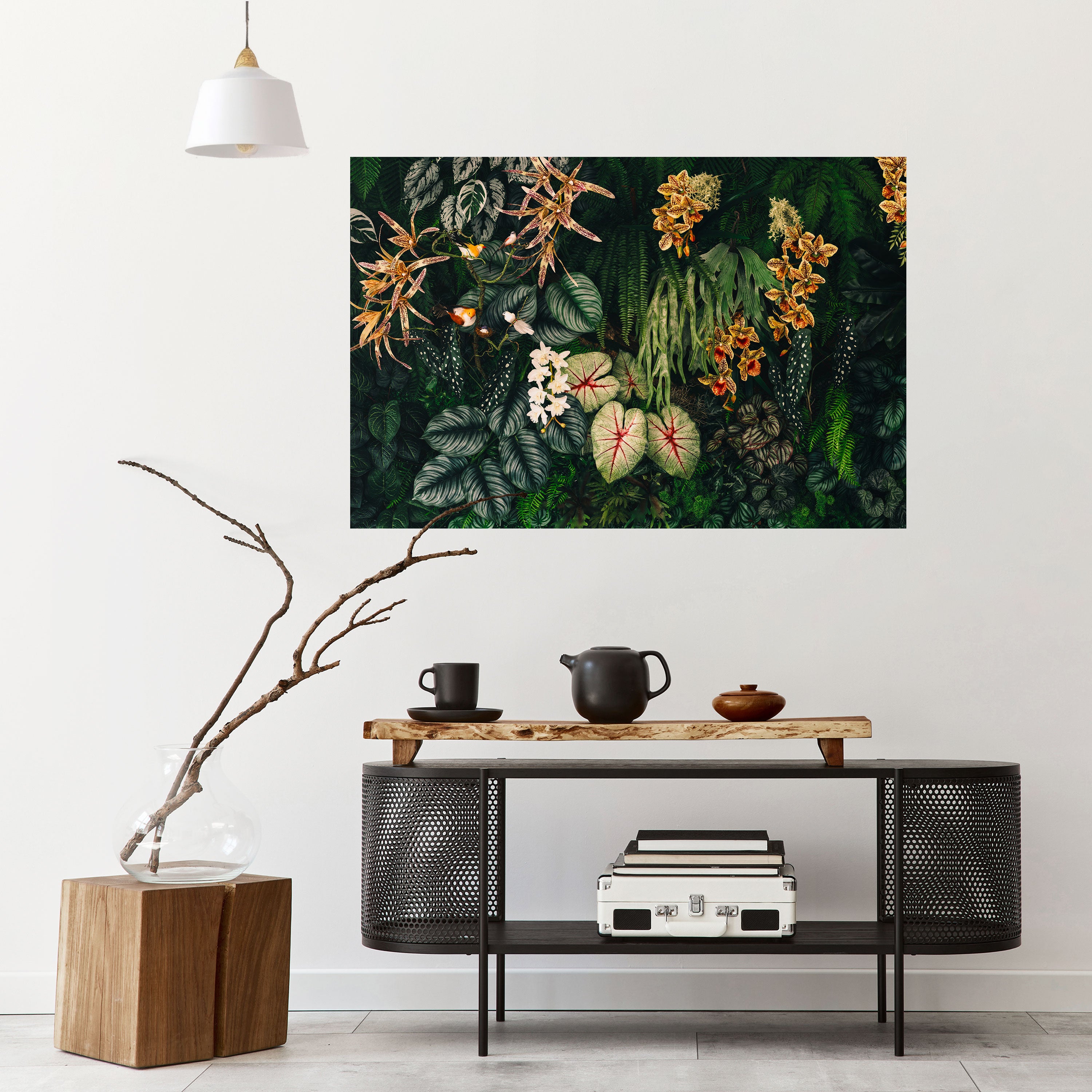 SILENT WILDERNESS Peel and Stick Horizontal Poster