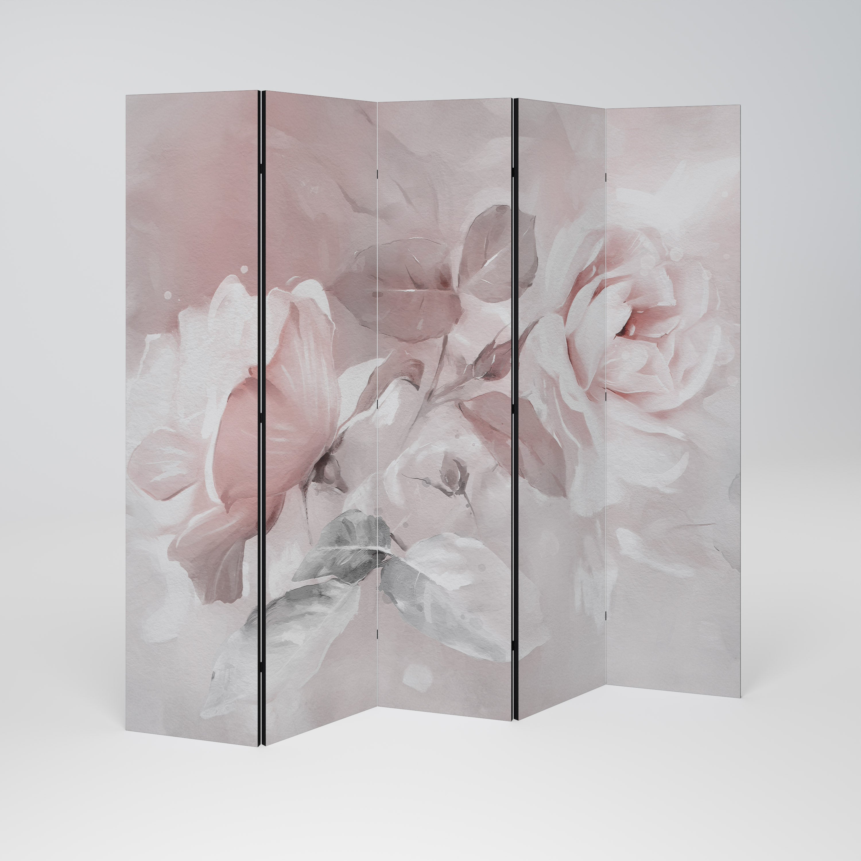 GRACEFUL DAYS Decorative 5-Panel Room Divider