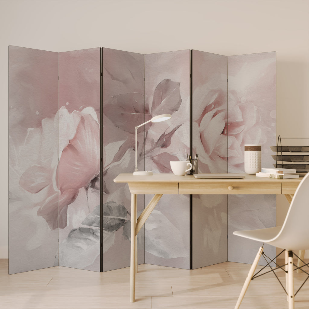 GRACEFUL DAYS Decorative 6-Panel Room Divider