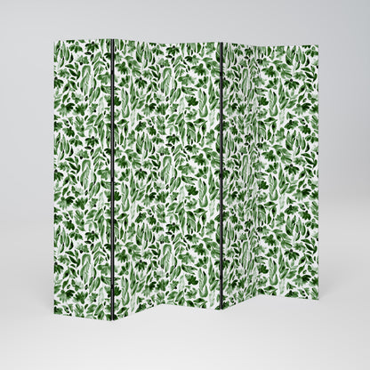 LEAFY LAYERS 5-Panel Room Divider