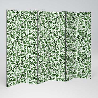 LEAFY LAYERS Biombo de 6 paneles
