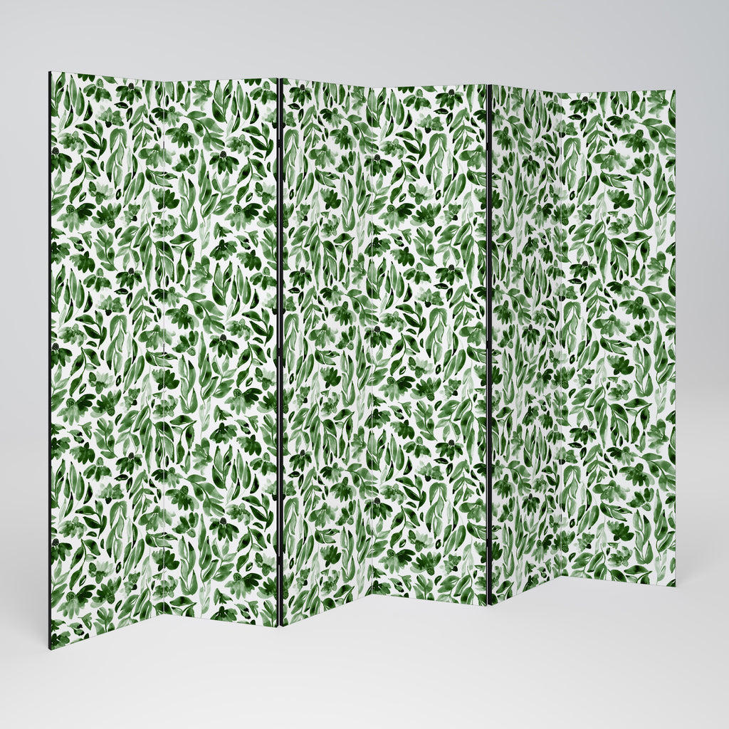LEAFY LAYERS Decorative 6-Panel Room Divider