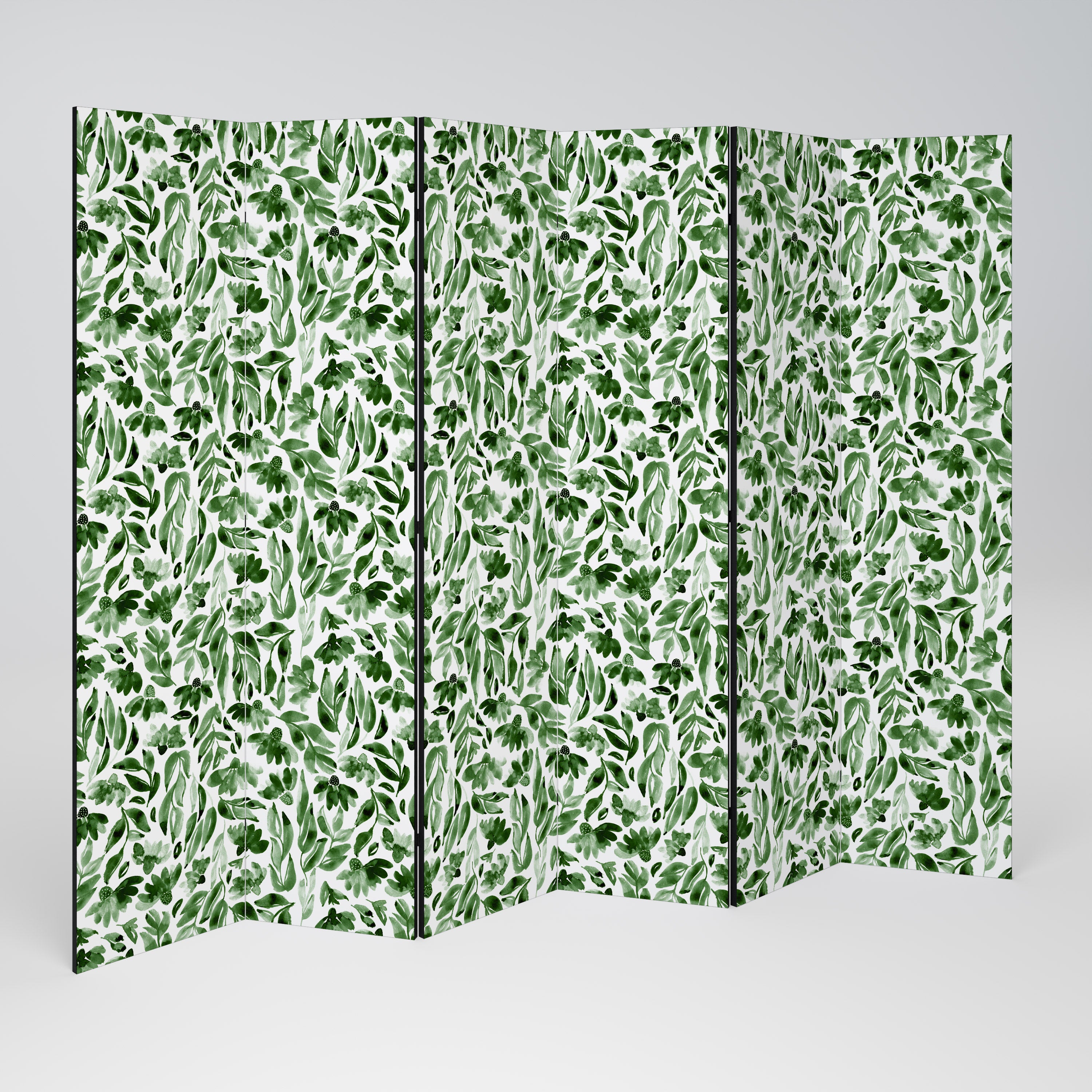 LEAFY LAYERS Decorative 6-Panel Room Divider