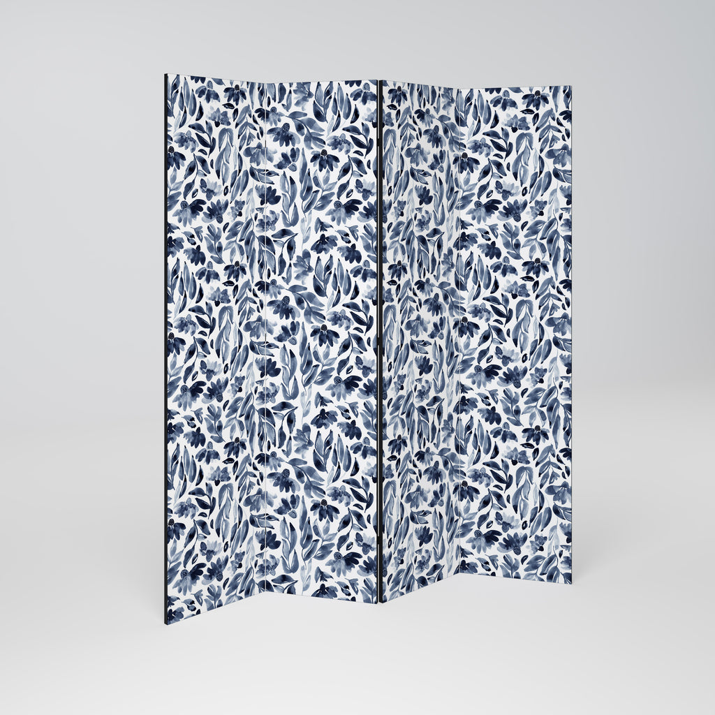 FLORAL FANTASY FABLE Decorative 4-Panel Room Divider