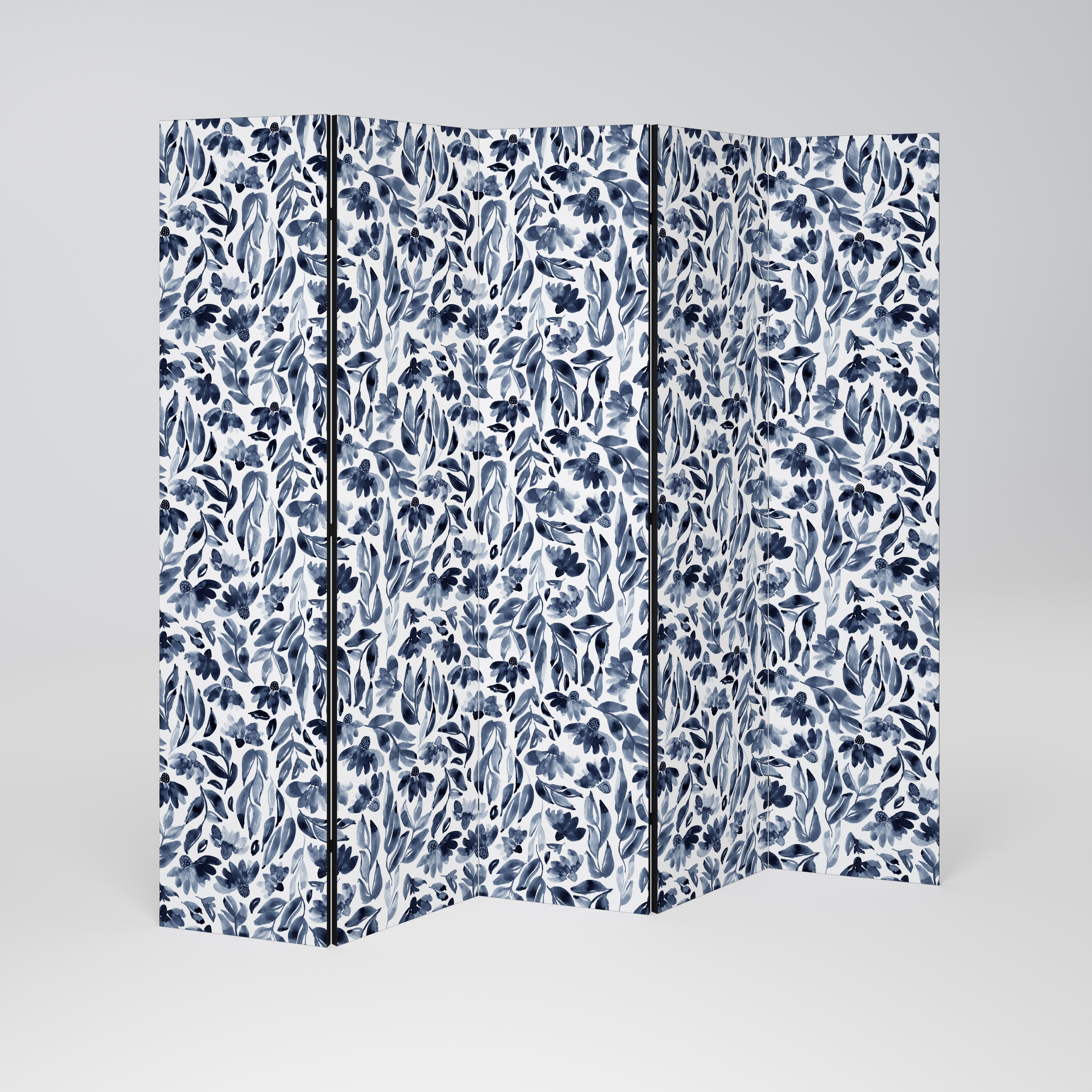 FLORAL FANTASY FABLE Decorative 5-Panel Room Divider