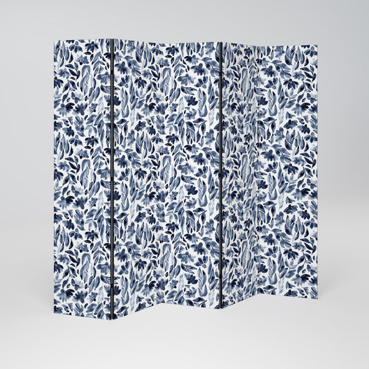 FLORAL FANTASY FABLE Biombo de 5 paneles