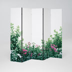 FLORAL SERENITY BARRIER Biombo de 5 paneles