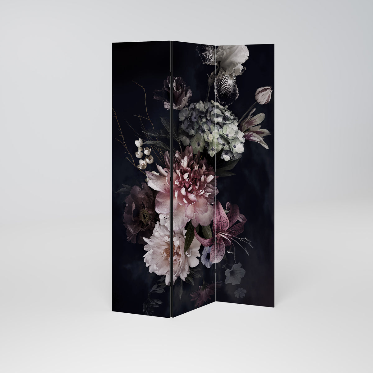 PURE BLOSSOM Biombo de 3 paneles