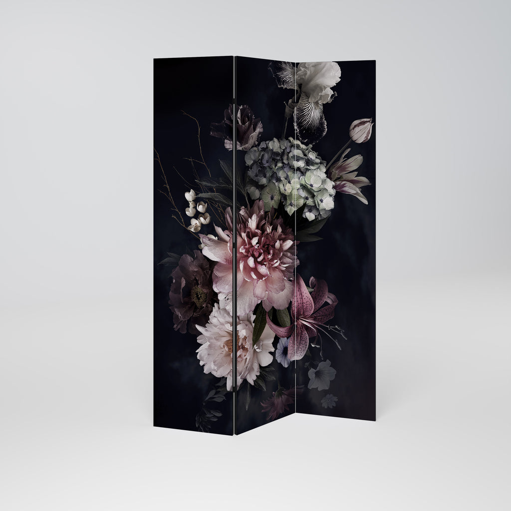 PURE BLOSSOM Decorative 3-Panel Room Divider