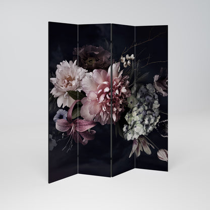 PURE BLOSSOM Biombo de 4 paneles
