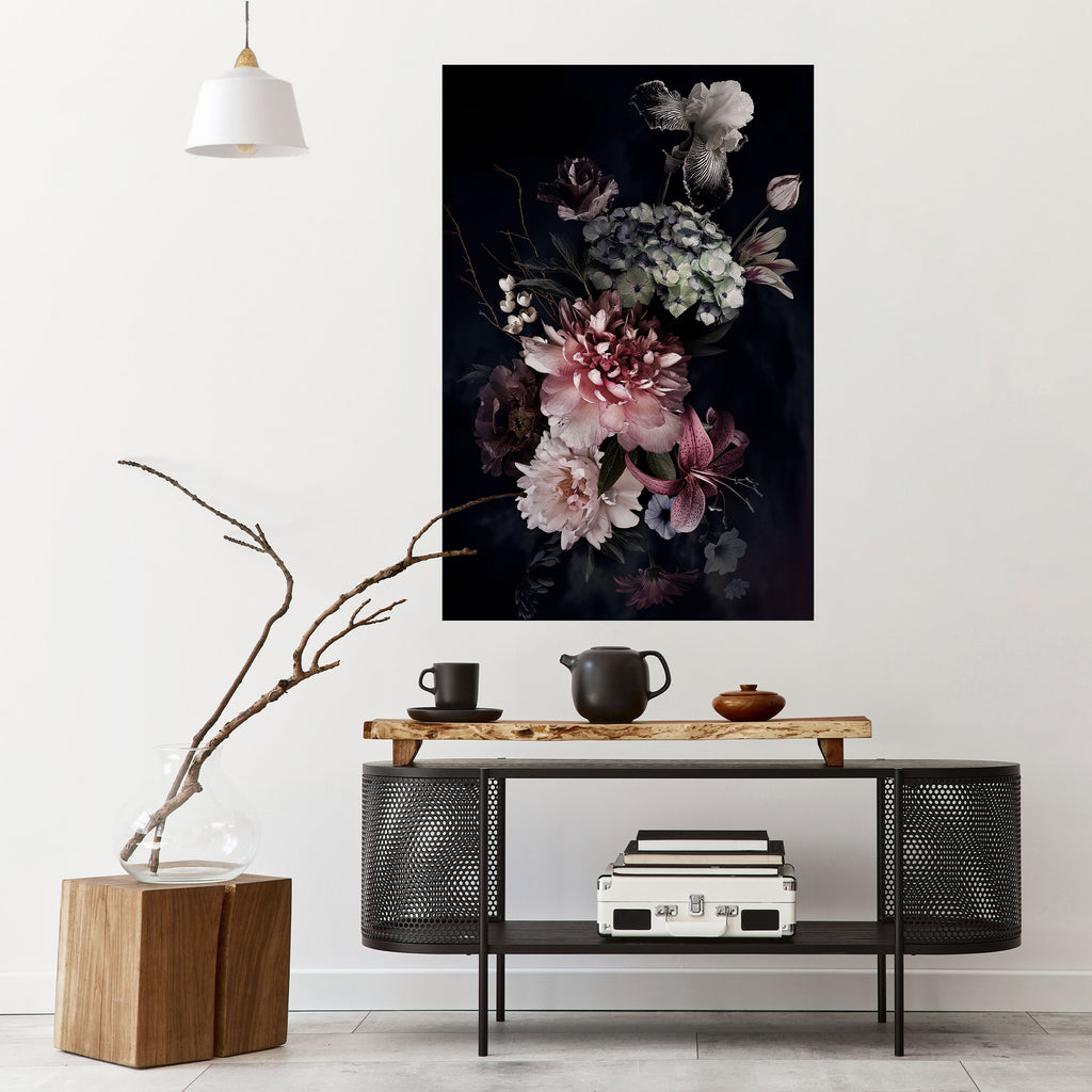 PURE BLOSSOM Peel and Stick Vertical Poster