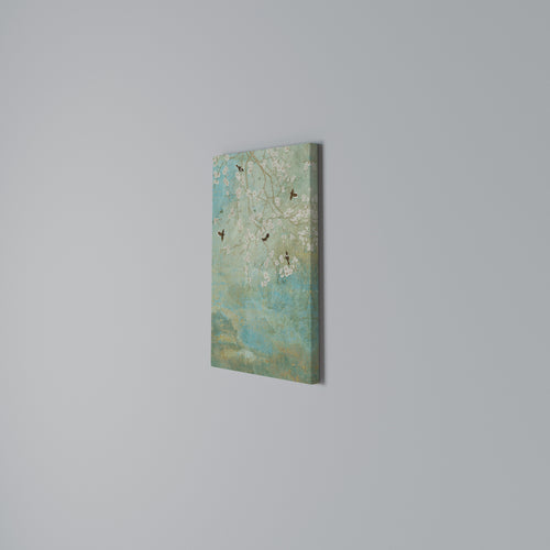 BLOOMING CHARM Cuadro en lienzo vertical