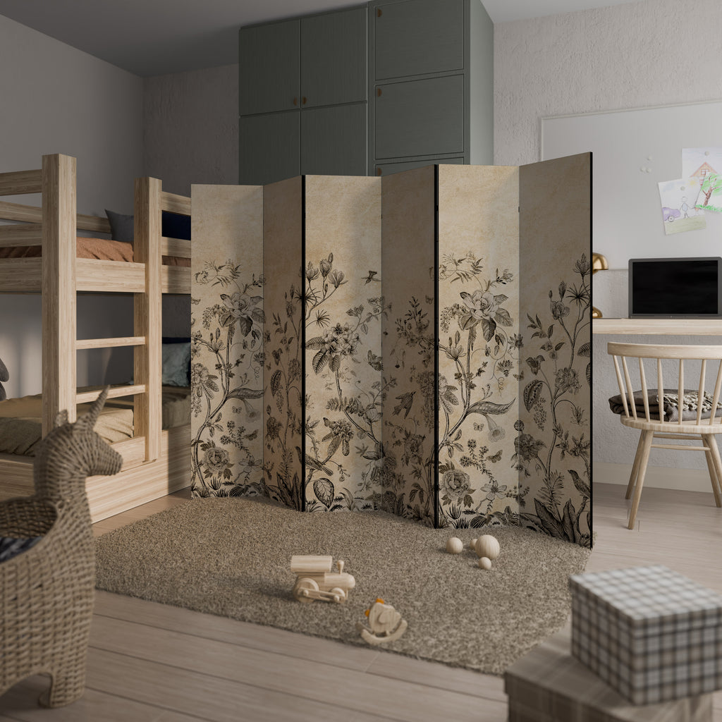 GLADE ESSENCE Decorative 6-Panel Room Divider