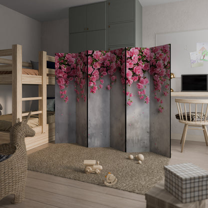 SERENE FLOWER FOLD Biombo de 6 paneles
