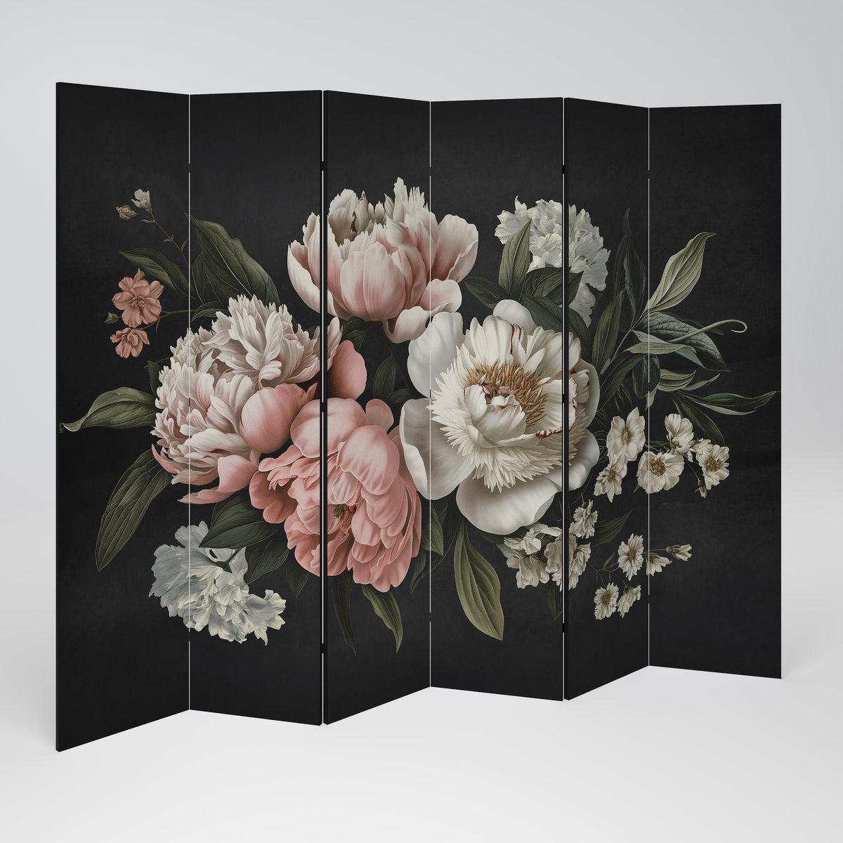 LUSH ELEGANCE Biombo de 6 paneles