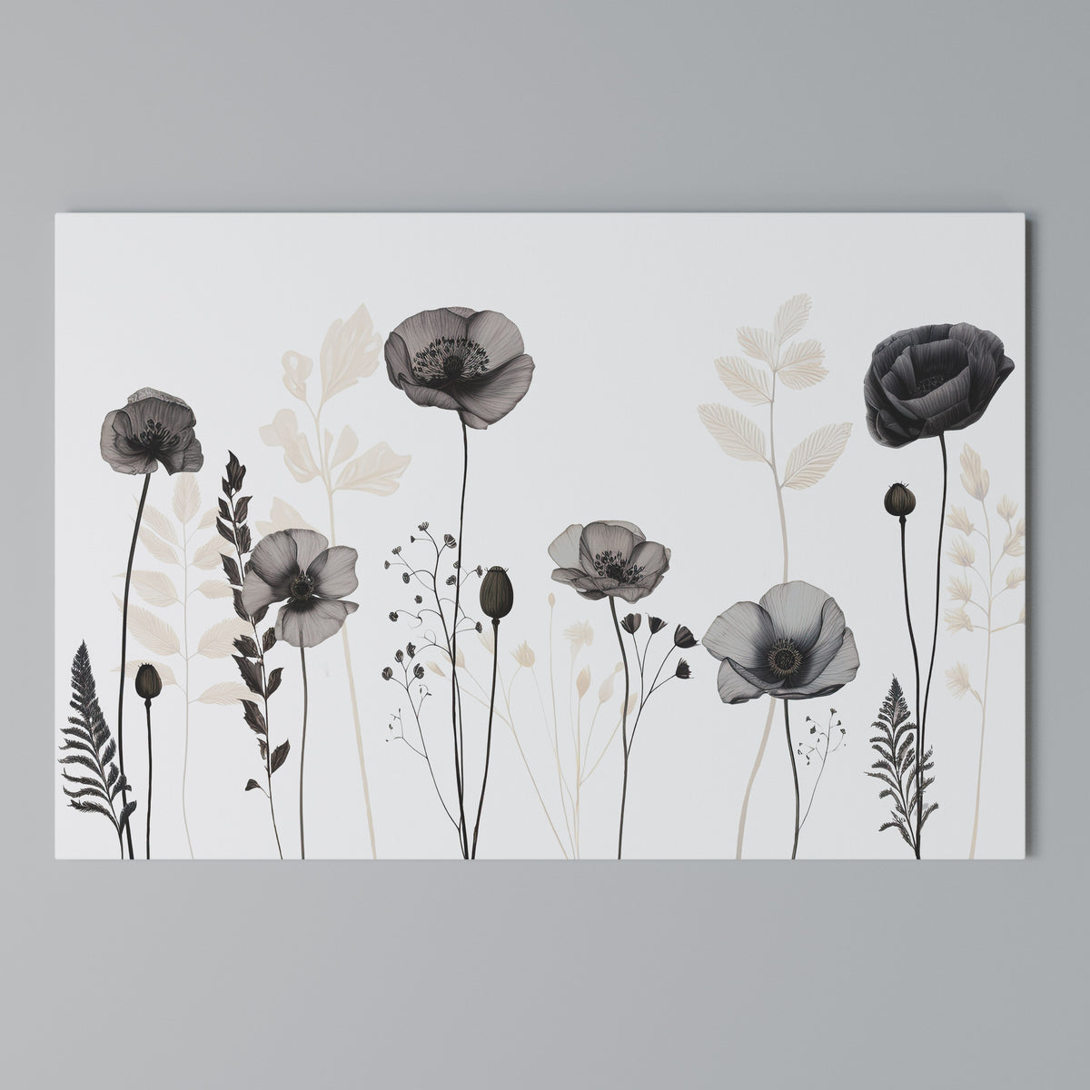 POPPY ALLURE Cuadro en lienzo horizontal