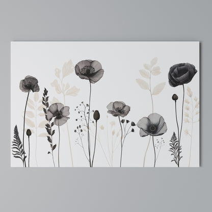 POPPY ALLURE Cuadro en lienzo horizontal