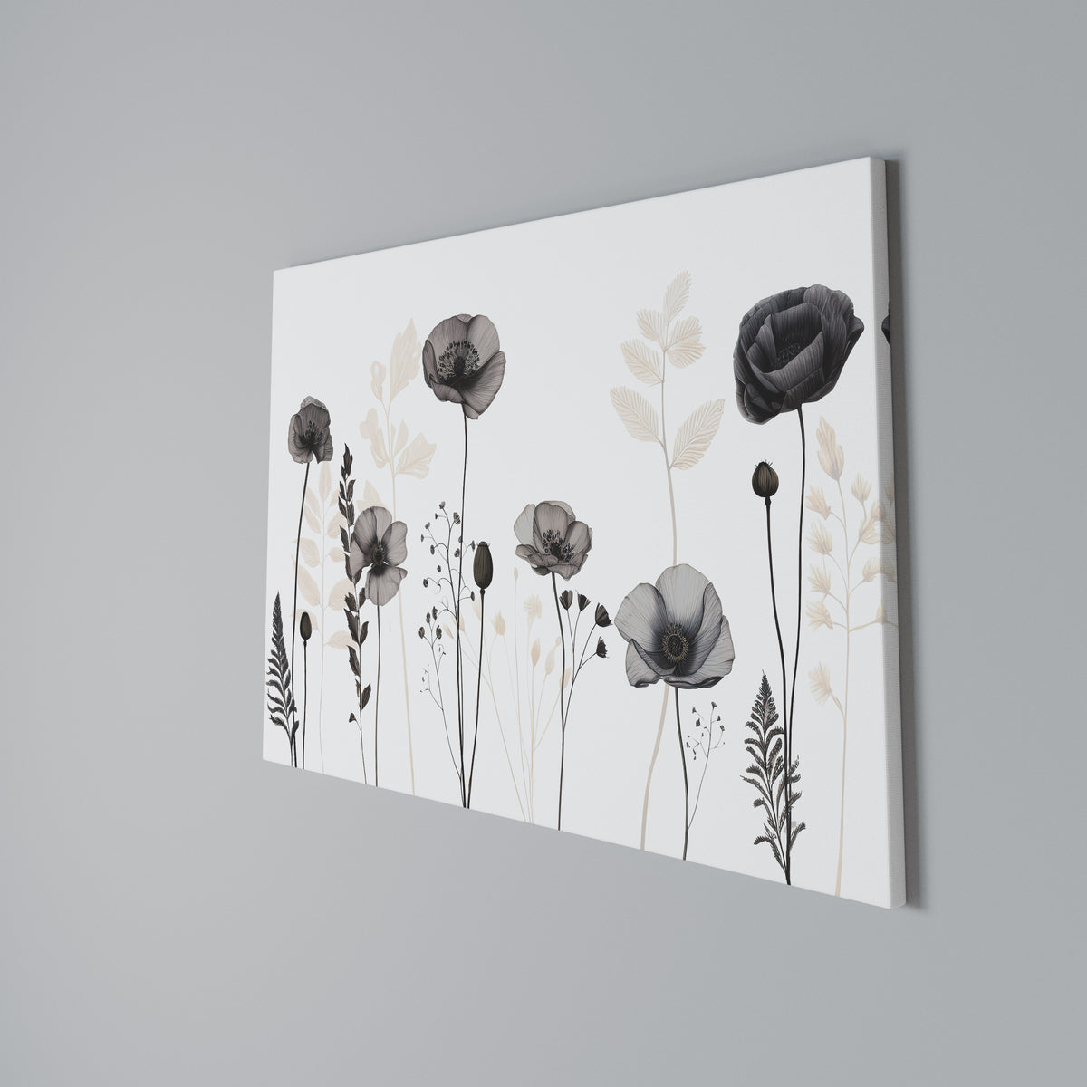 POPPY ALLURE Cuadro en lienzo horizontal