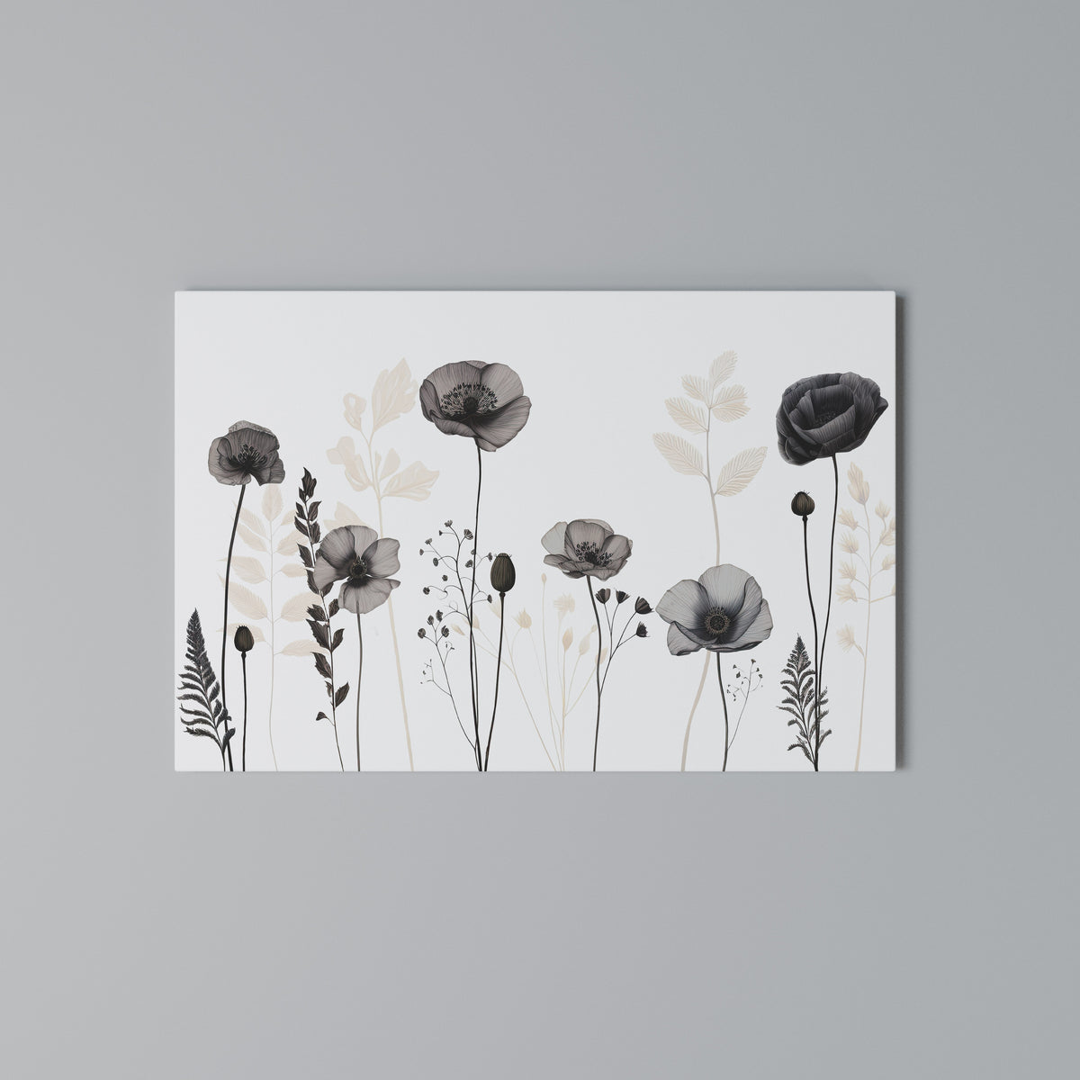 POPPY ALLURE Cuadro en lienzo horizontal