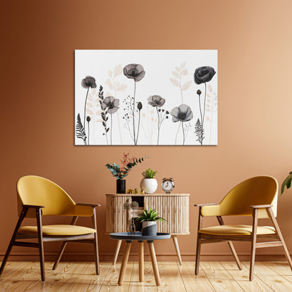 POPPY ALLURE Cuadro en lienzo horizontal