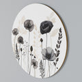 POPPY ALLURE Round Wall Art