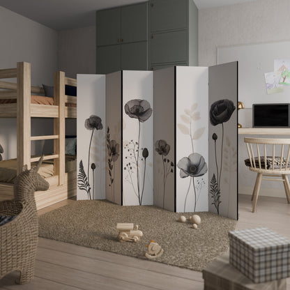 POPPY ALLURE Biombo de 6 paneles