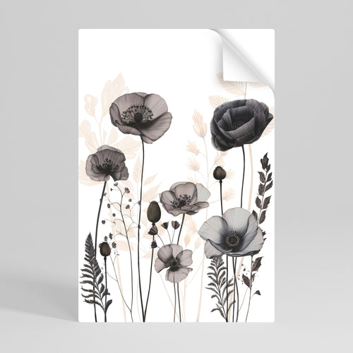 POPPY ALLURE Póster adhesivo vertical