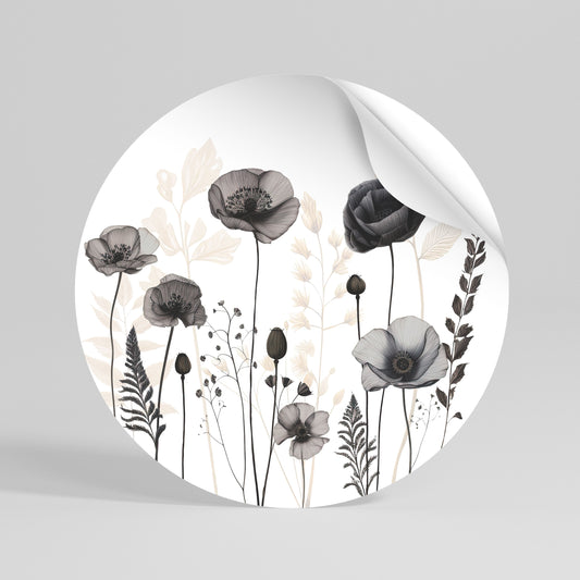 POPPY ALLURE Vinilo adhesivo redondo